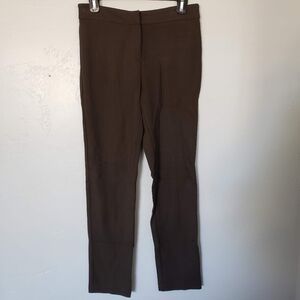 529 Uffizi NWT Women's 38 Fango Chloe Brown Narrow Pant Dress Pants Trousers